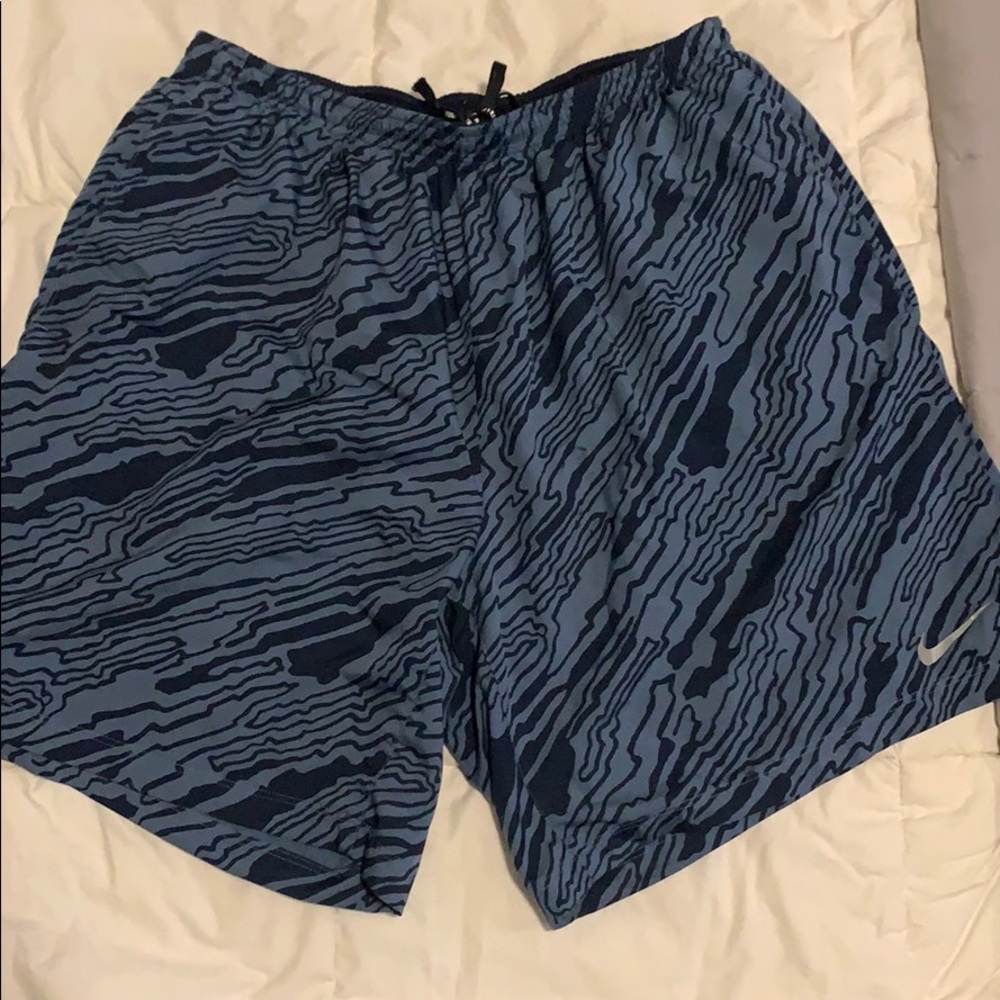 Nike Dri-fit running shorts. Lined. XL